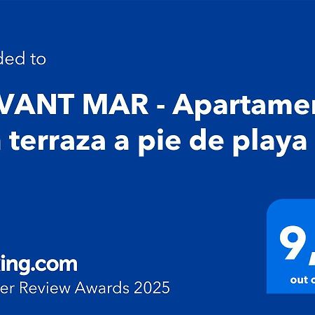 Davant Mar - Apartamento Con Terraza A Pie De Playa Roses Exteriér fotografie