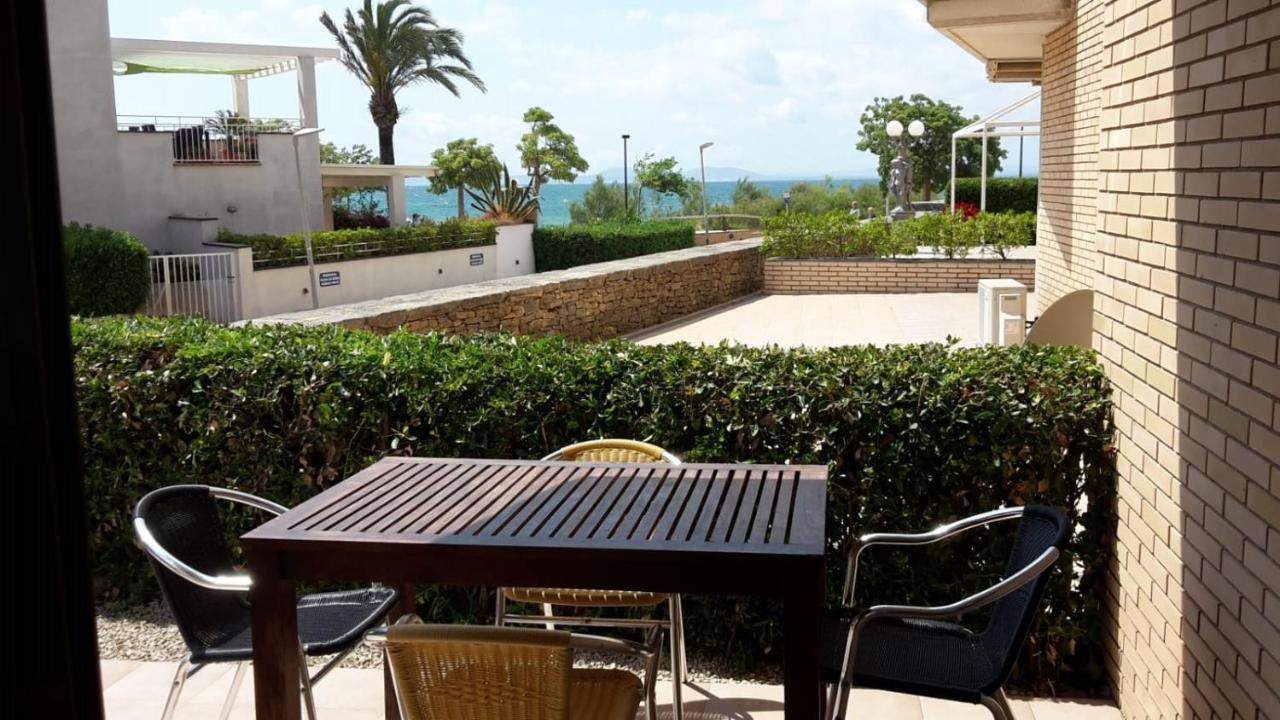 Davant Mar - Apartamento Con Terraza A Pie De Playa Roses Exteriér fotografie